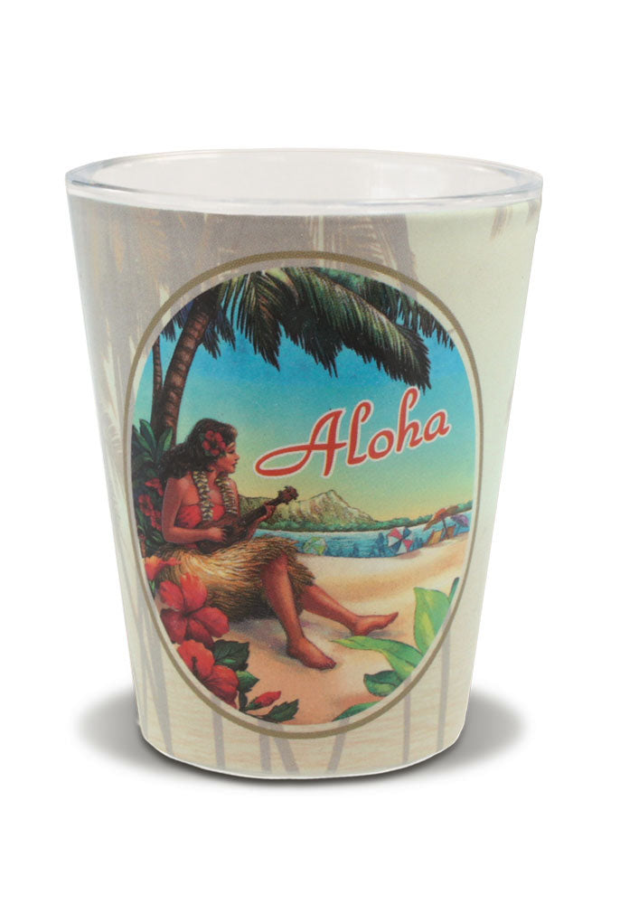 Hawaii, The Aloha State shot glass, COMBINED SHIP $1 PER MULTIPLE Hawaii, The Aloha State shot glass, COMBINED SHIP $1 PER MULTIPLE