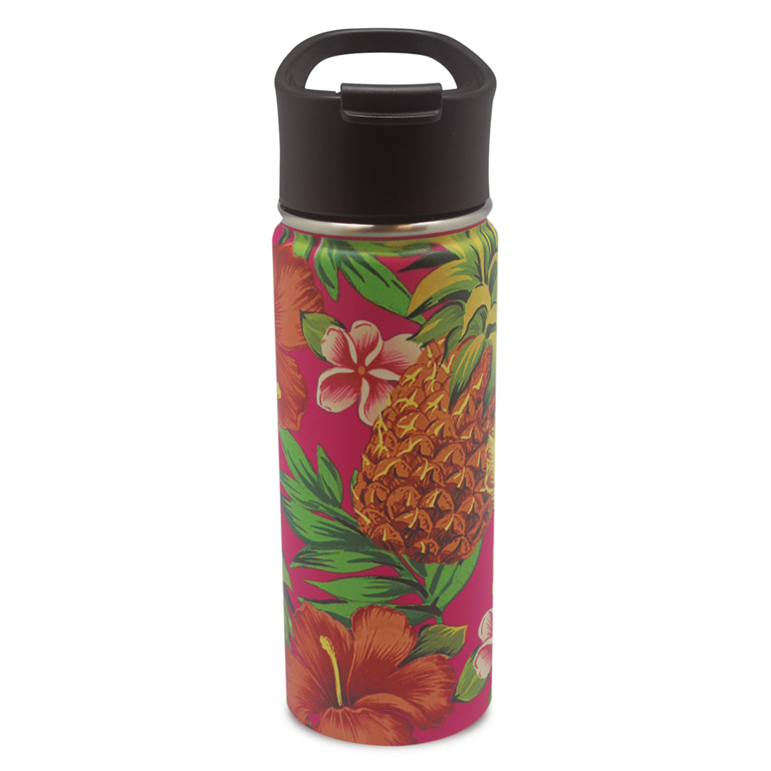 Island Flask, Tropical Pineapple, 18.6 oz.
