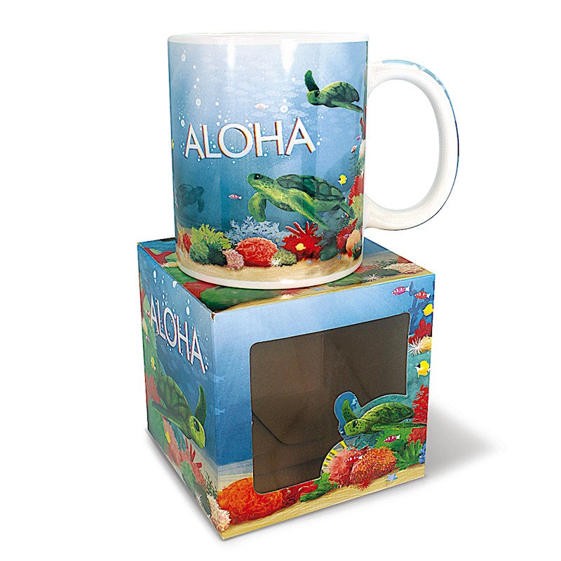 10 oz. Boxed Mug, Under the Sea