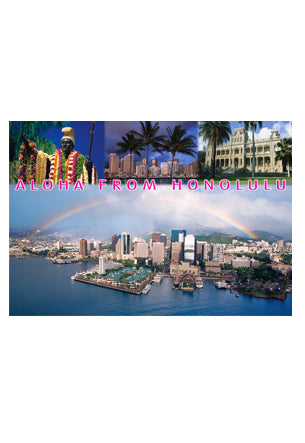 50-Pack Oahu Postcards, Aloha from Honolulu, 4x6