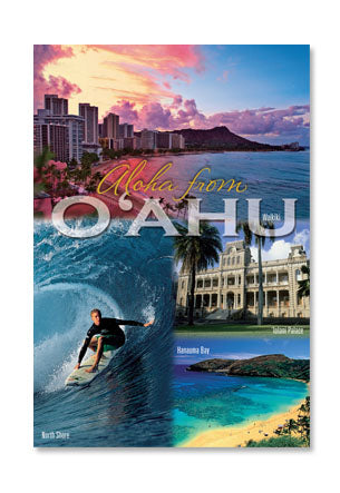 50-Pack Oahu Postcards, Aloha from Oahu, 4x6