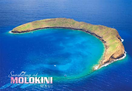 50-Pack Maui Postcards, Molokini, 4x6