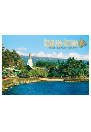 50-Pack Big Island Postcards, Kailua-Kona, 4x6