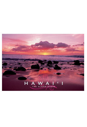 50-Pack Generic Postcards Hawaii The Aloha State 4x6