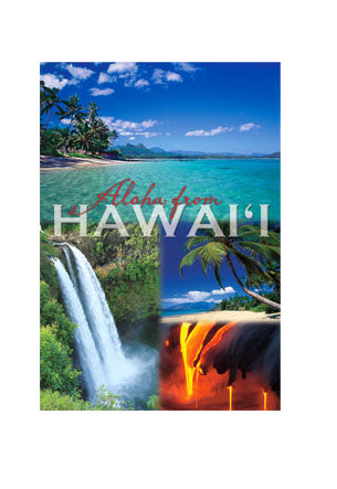 50-Pack Generic Postcards Aloha From Hawaii 4x6