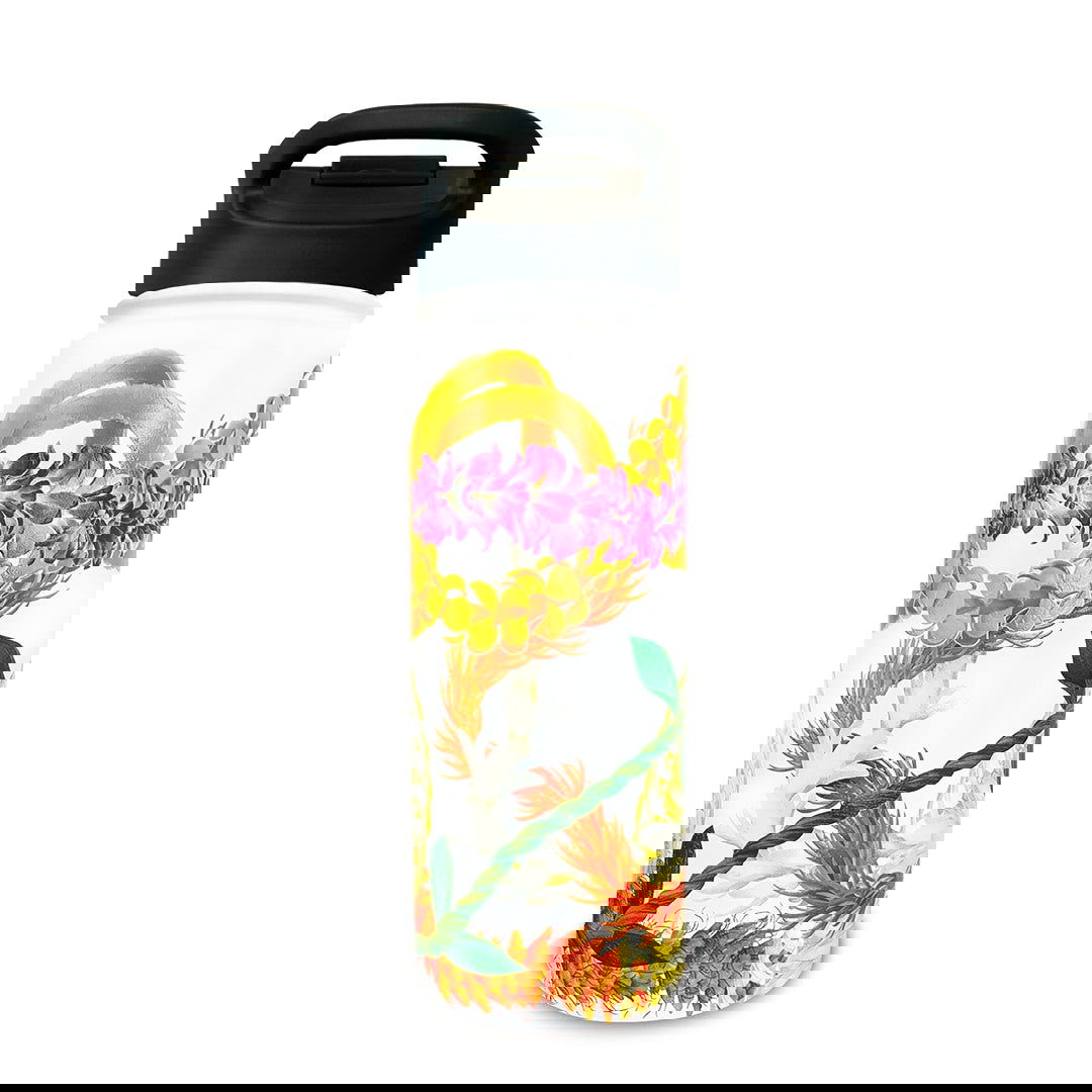 18.6 oz. Island Flask, Leis of Aloha