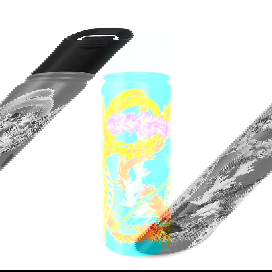 18.6 oz. Island Flask, Leis of Aloha