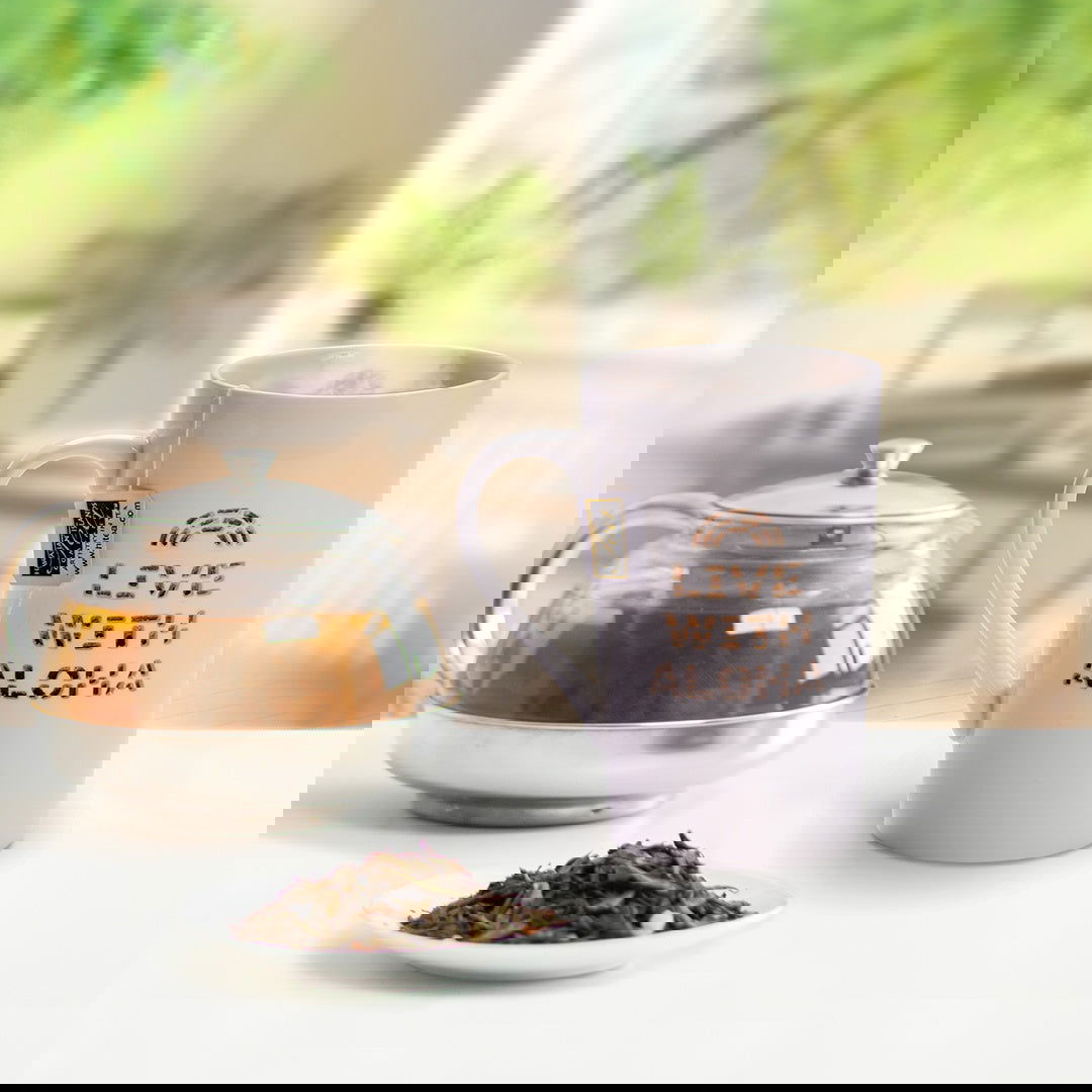 18 oz. Mug, Live with Aloha