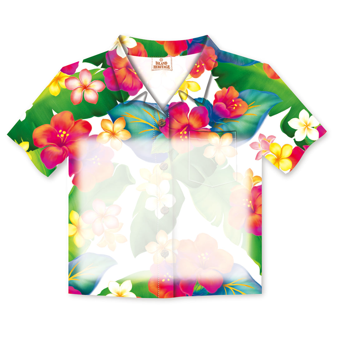 Aloha Shirt Stick'n Notes, Island Blossoms