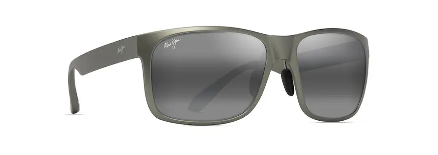 Maui Jim Red Sands Matte Greyish-Green Polarized Sunglasses