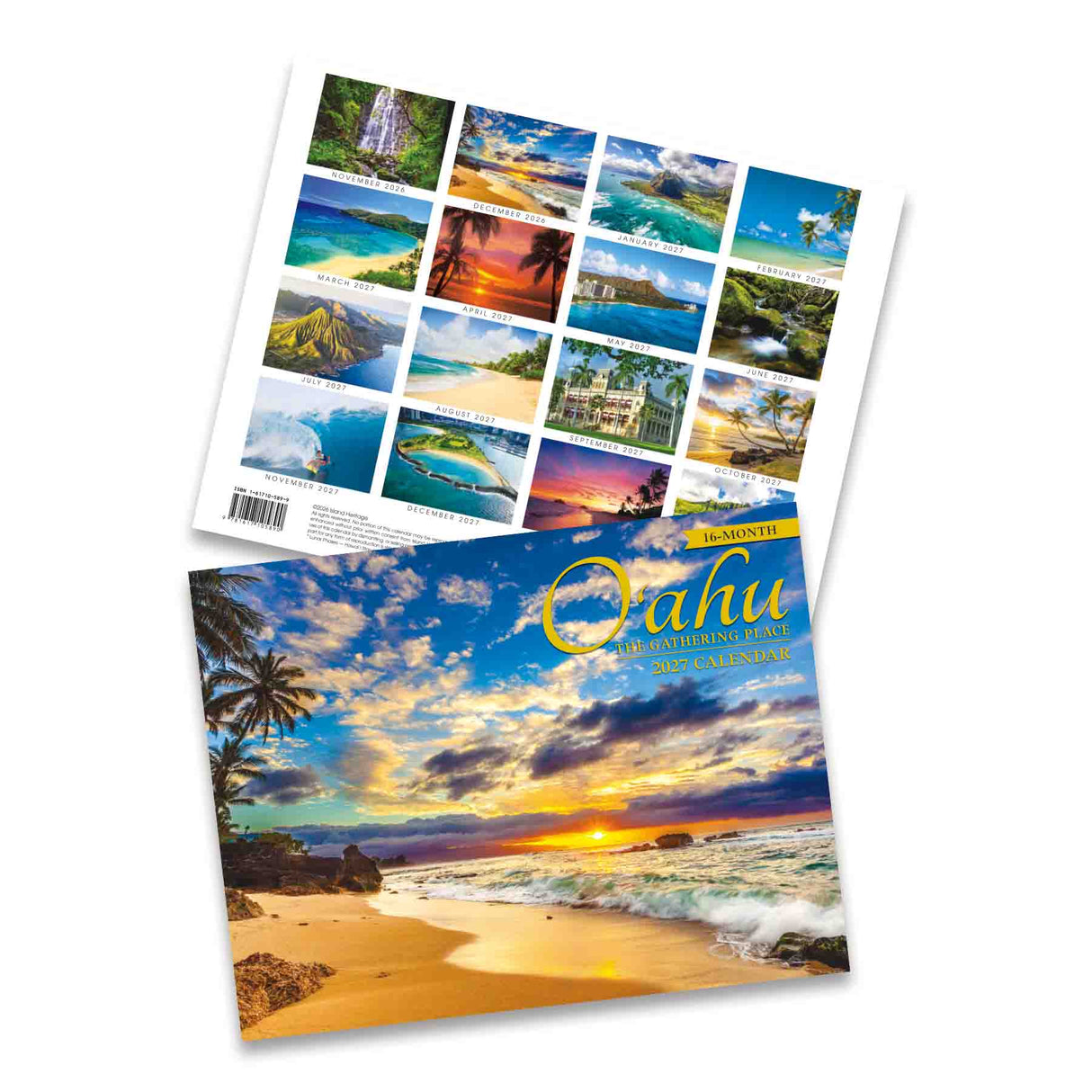 2027 Trade Calendar, Oahu, The Gathering Place
