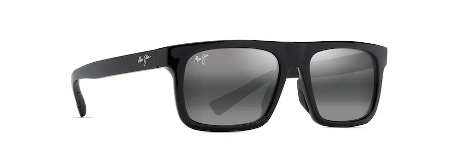 Maui Jim ‘Ōpio Shiny Black Polarized Sunglasses