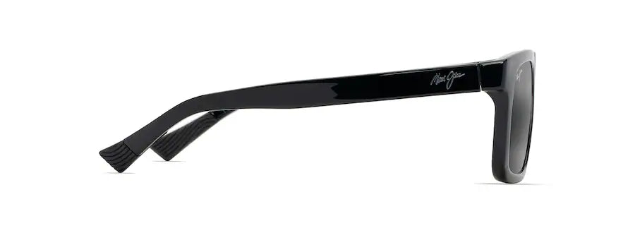 Maui Jim ‘Ōpio Shiny Black Polarized Sunglasses