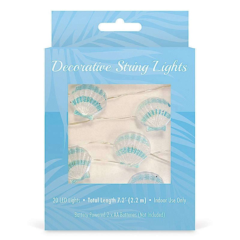 Decorative String LED Lights, Scallop Shell