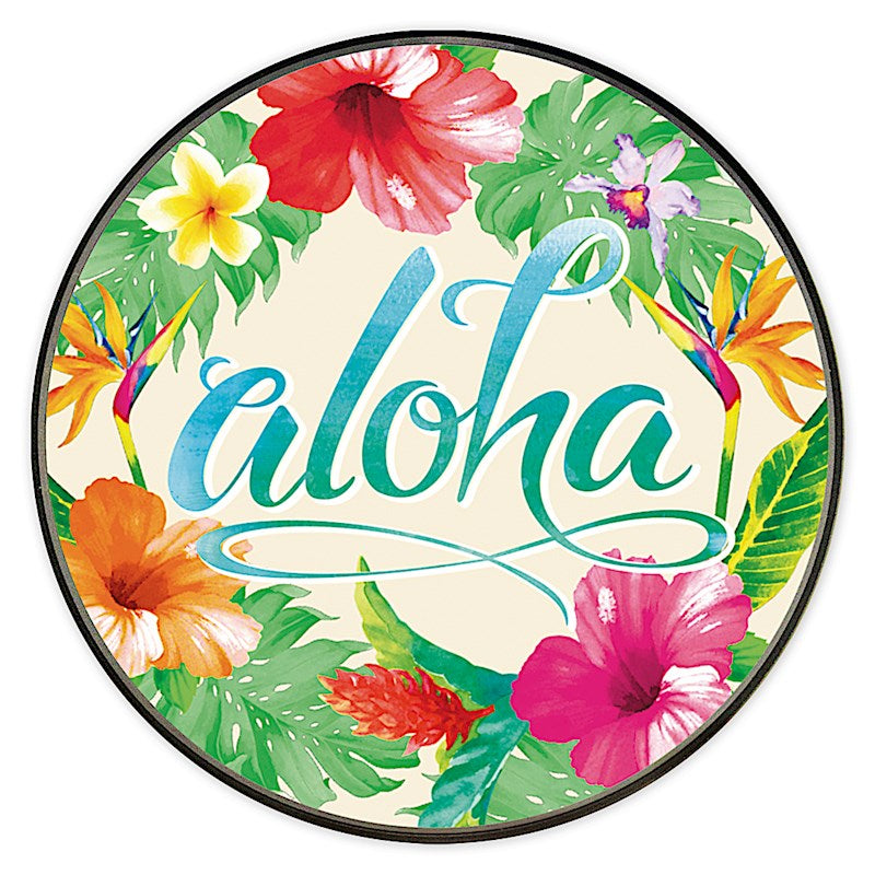 Wireless Charger, Aloha Floral