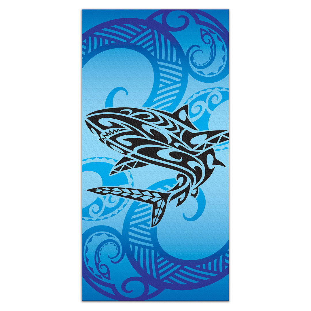 Beach Towel, Tribal Shark