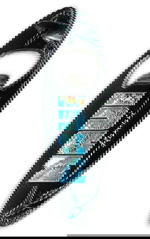 Bottle opener magnet featuring a Maui Hawaii design, showcasing vibrant tropical imagery, perfect for opening bottles while celebrating the beauty of Maui.