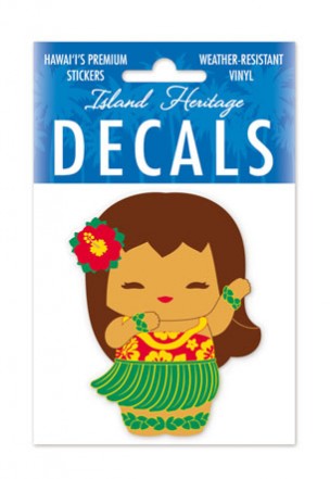 Decal Square, Island Yumi Aloha