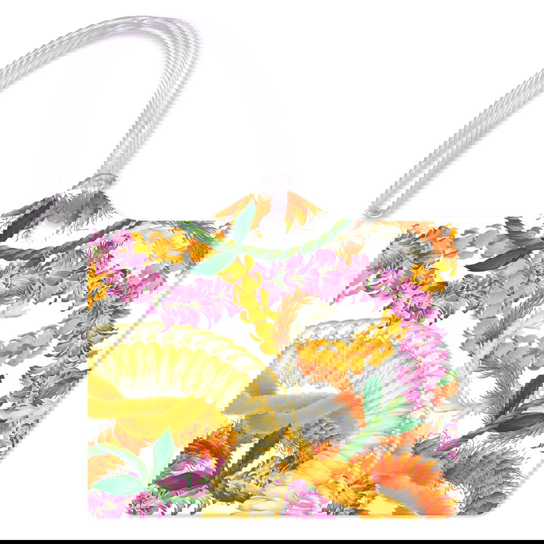 Die Cut Luggage Tag, Leis of Aloha