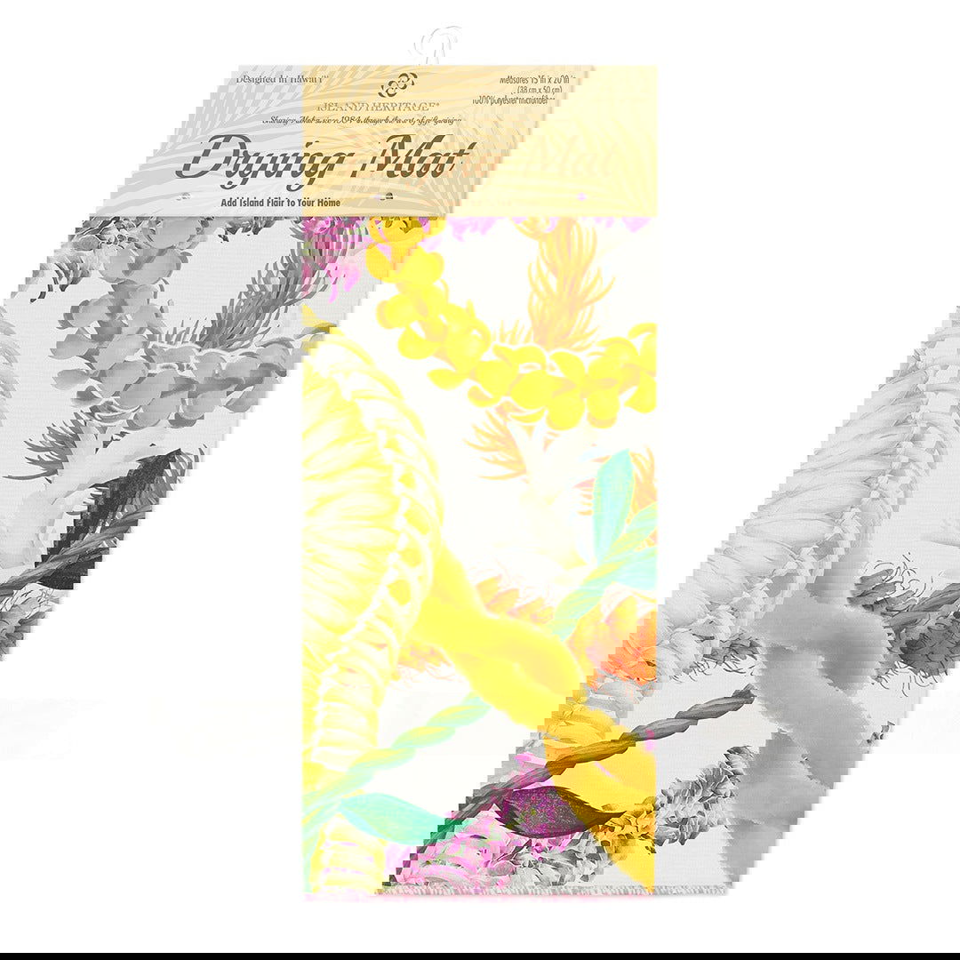 Drying Mat, Leis of Aloha