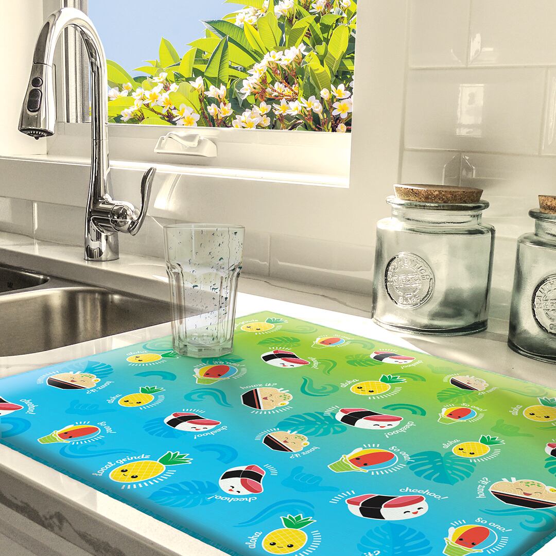 Drying Mat, Local Grindz