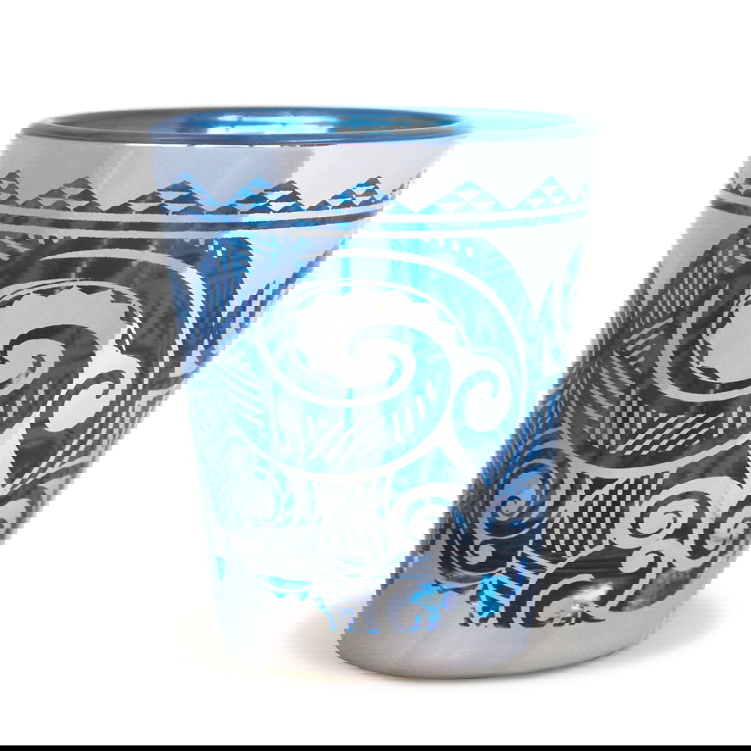 Foil Shotglass, Tribal Swirl