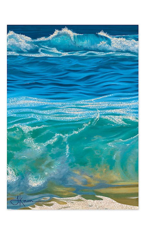 Greeting Card, Three Tables, Louanne Korver