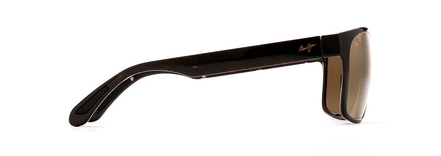 Maui Jim Red Sands Asian Fit Grey Tortoise Polarized Sunglasses