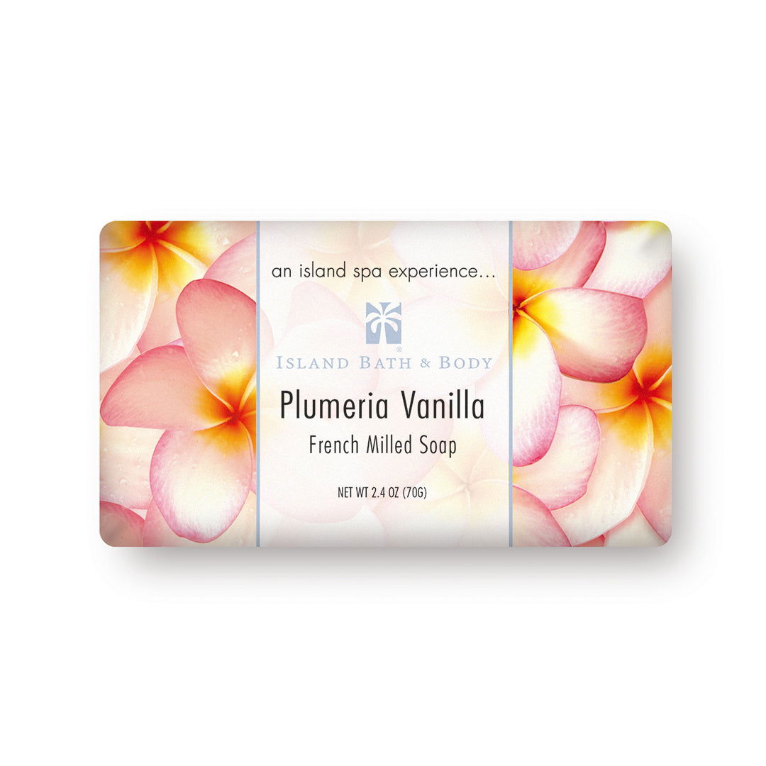 Island Bath & Body, Soap 70G F/M Plumeria Vanilla Classic
