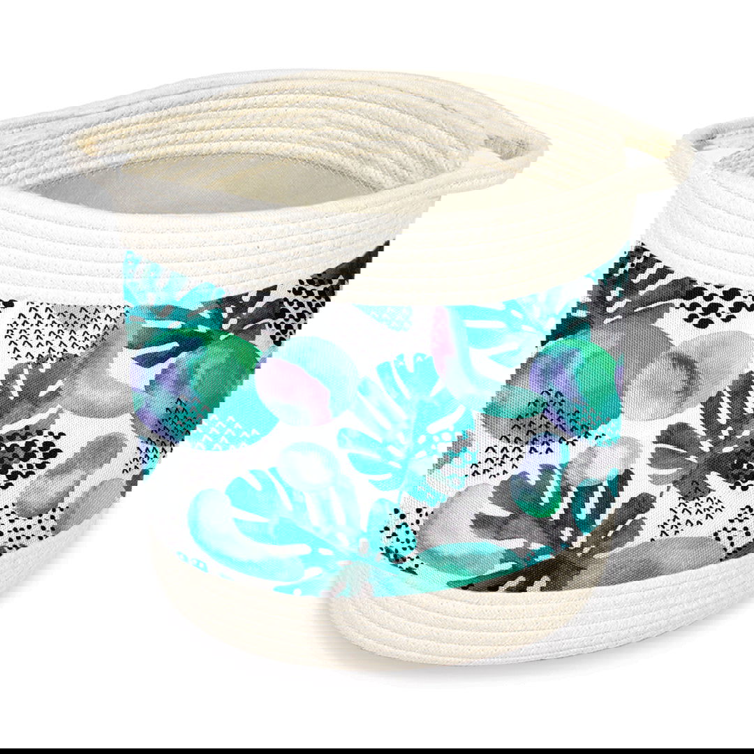 Storage Baskets, Midnight Monstera - Large