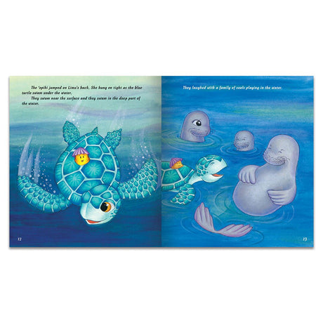 Limu, The Blue Turtle