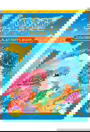 Limu the Blue Turtle Coloring and Activity Book