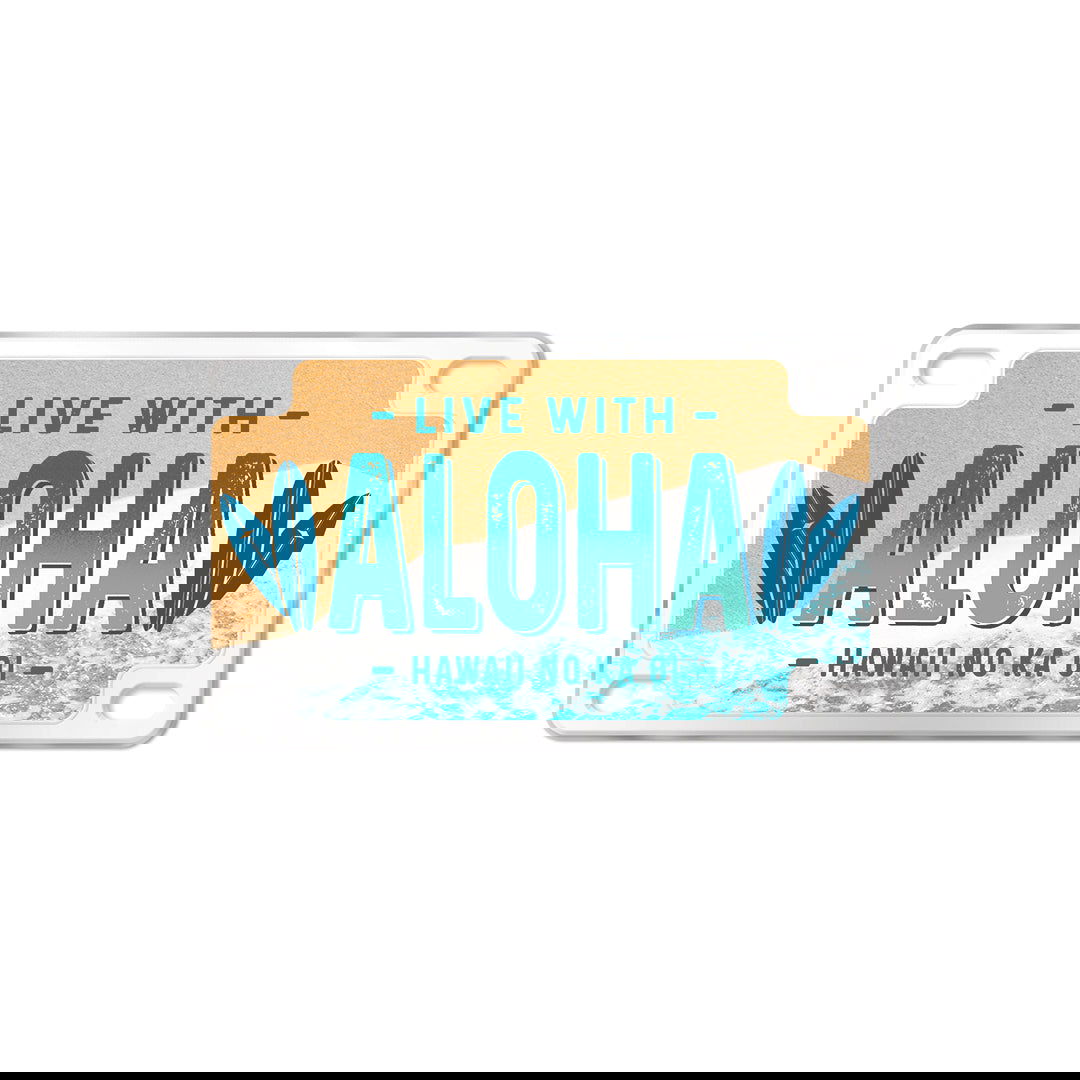 Magnet, License Plate - Hawai'i No Ka 'Oi