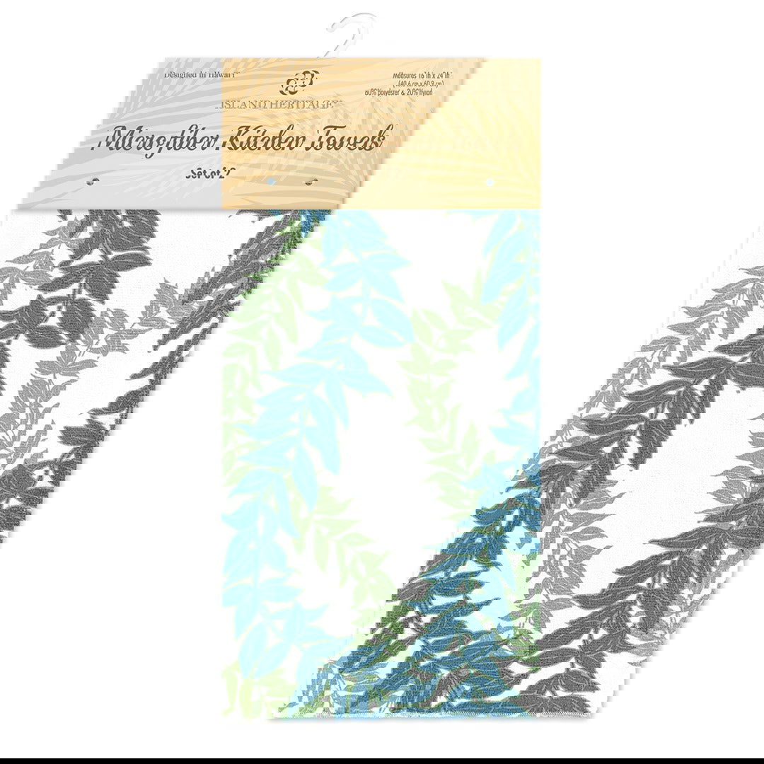 Microfiber Kitchen Towels, Draping Maile