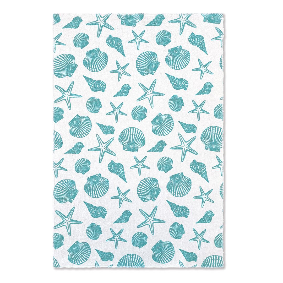 Microfiber Kitchen Towels, Seashells