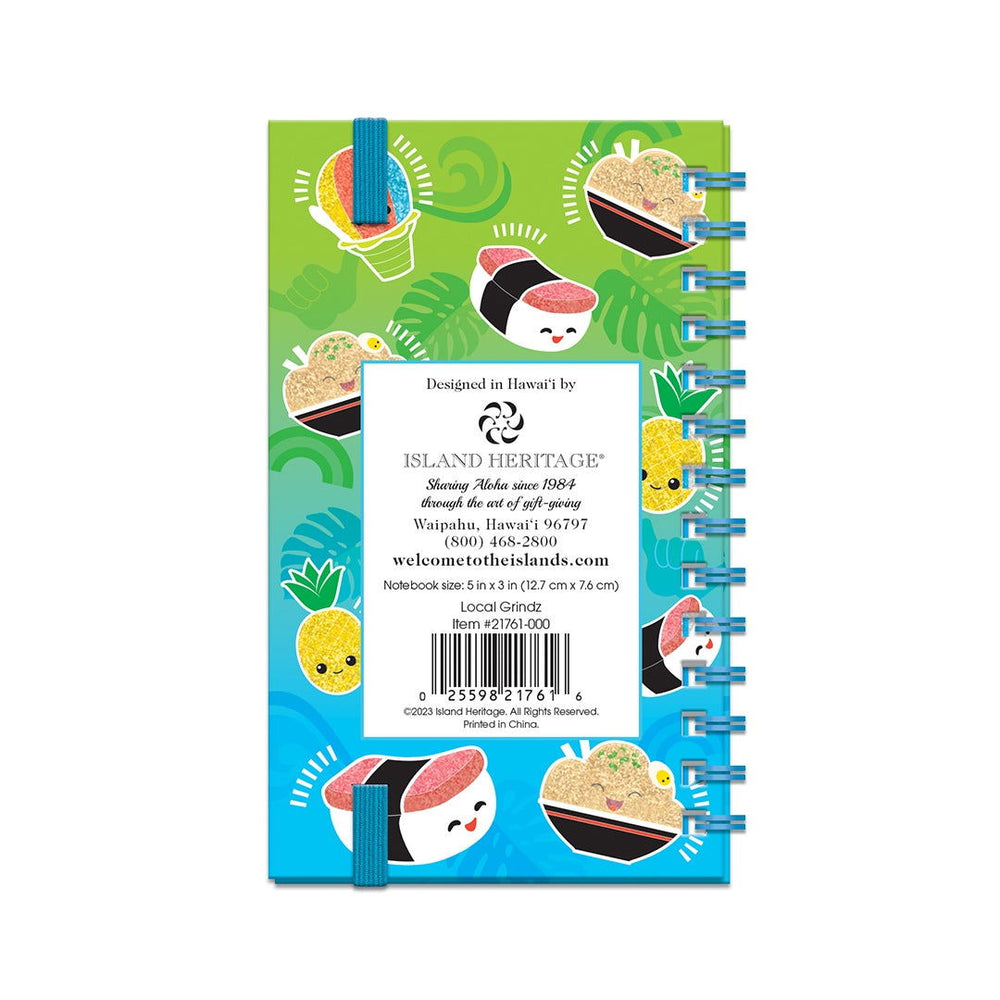 Notebook with Elastic Band, Local Grindz
