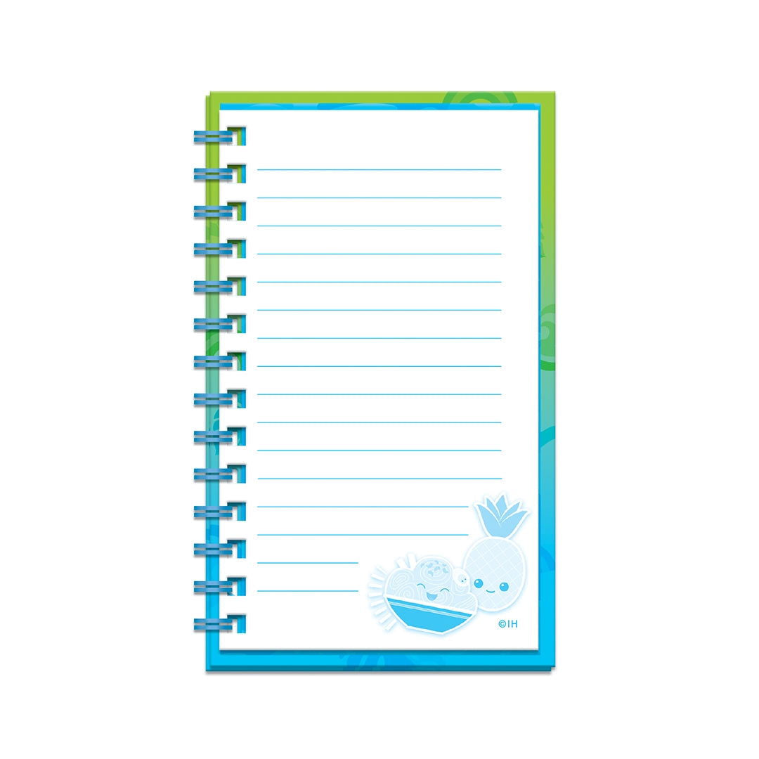 Notebook with Elastic Band, Local Grindz