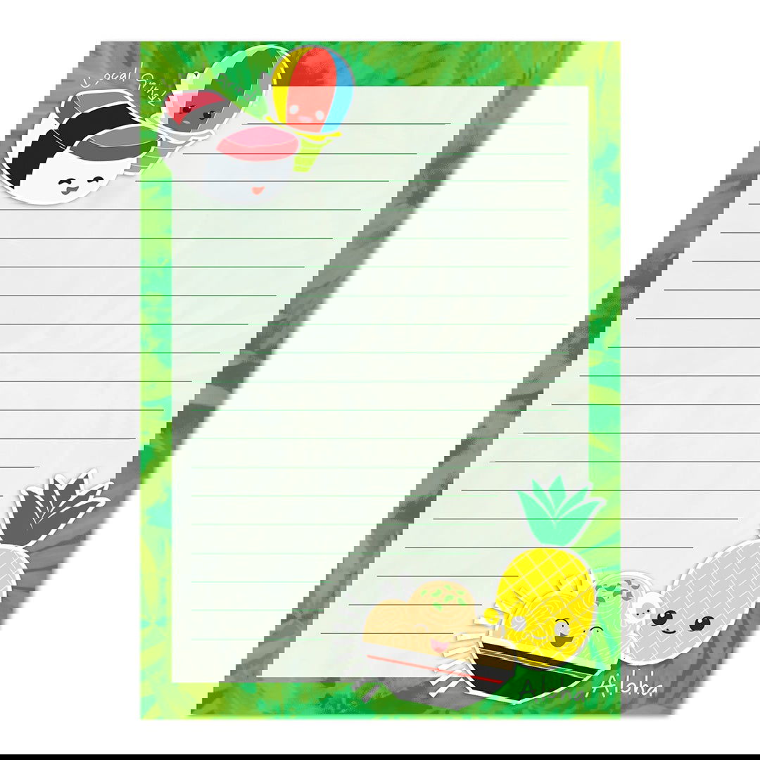 Notepad, Local Grindz