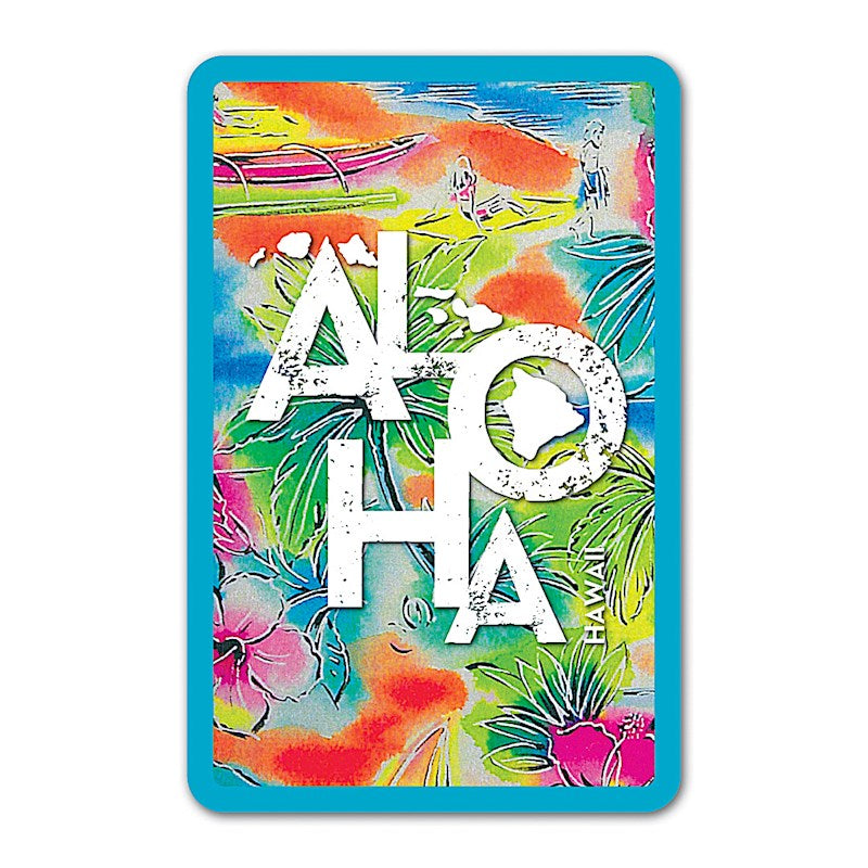 Playing Cards, Tropical Aloha