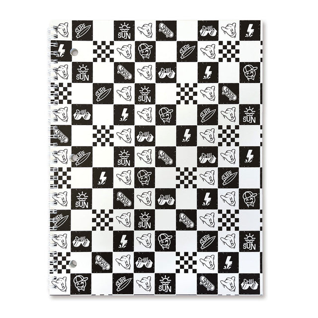 Spiral Notebook, Checker