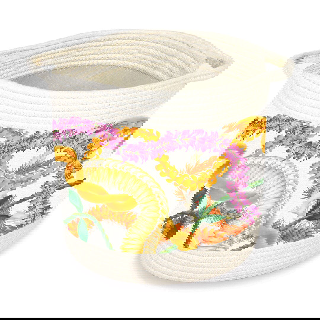 Storage Baskets, Leis of Aloha