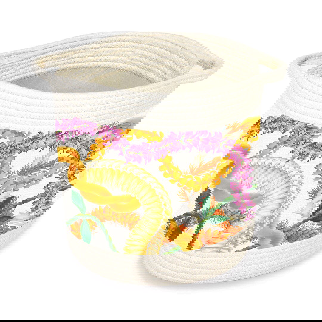 Storage Baskets, Leis of Aloha