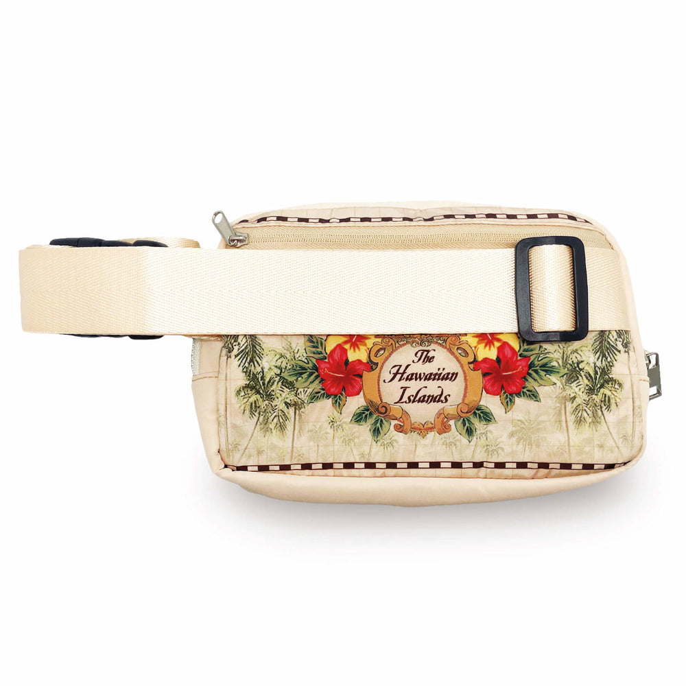 Waist Bag, Islands of Hawaii - Tan
