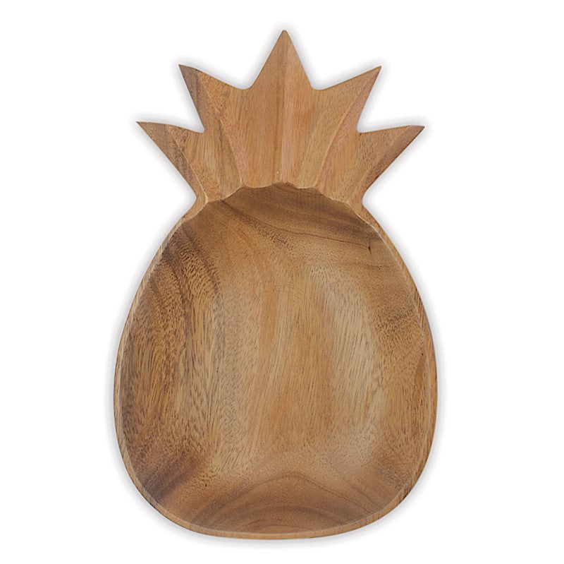 Wooden Large Bowl - Pineapple