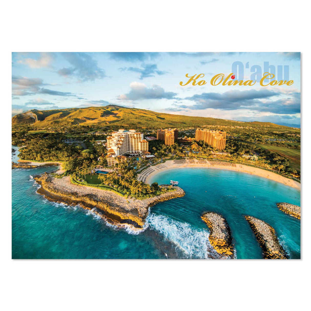 Hilton Ko Olina Cove resort with ocean and beach view