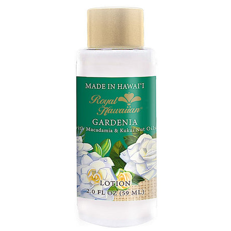 Royal Hawaiian Gardenia Lotion, showcasing its smooth and hydrating formula