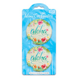 Island Car Coaster, Aloha Floral