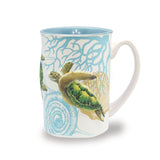 14 oz. Embossed Mug, Honu Voyage