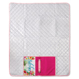 Beach Mat with Zipper Pouch, Aloha Floral