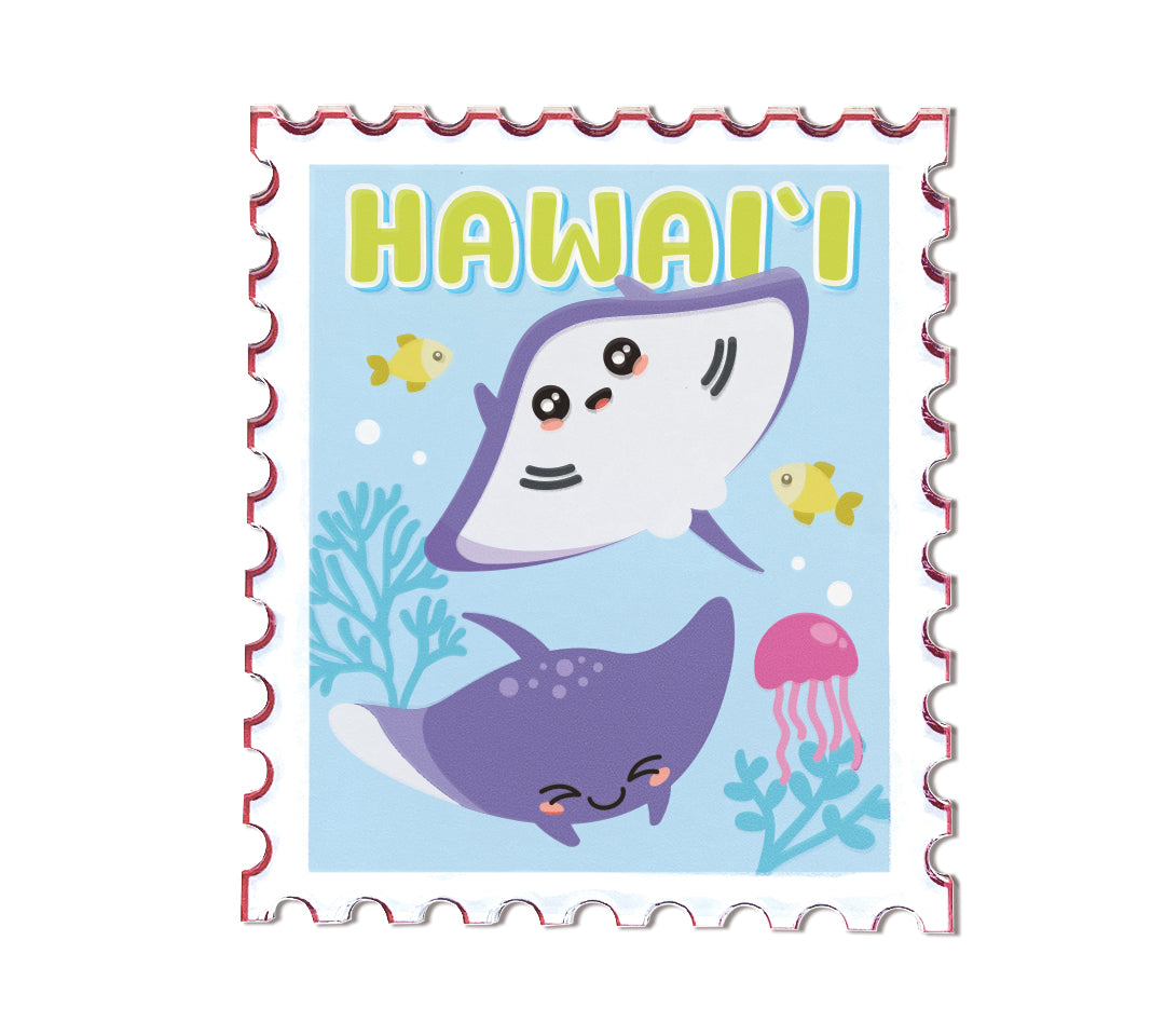 Underwater Pals Acrylic Magnet